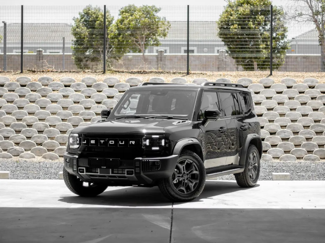 Black Jetour T2 Dark Night demo vehicle at Thorp Table Bay